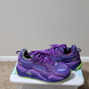 Puma Purple Sneakers Lightweight Mesh Design